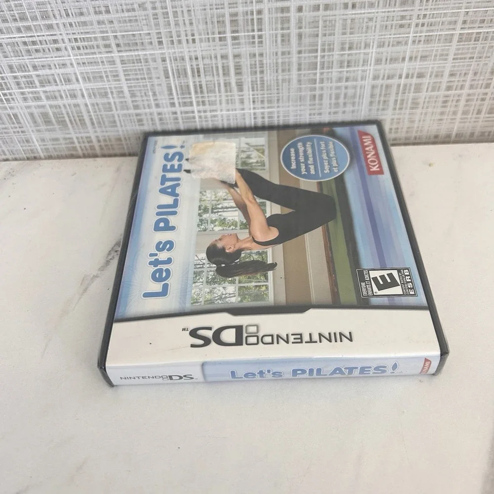 Nintendo DS Let's Pilates Konami Exercise Everyone Game New Factory Sealed UU
